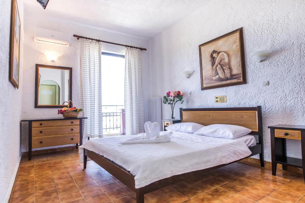 Двухместный (Двухместный номер с 1 кроватью или 2 отдельными кроватями, вид на сад) отеля Creta Residence, Платанес