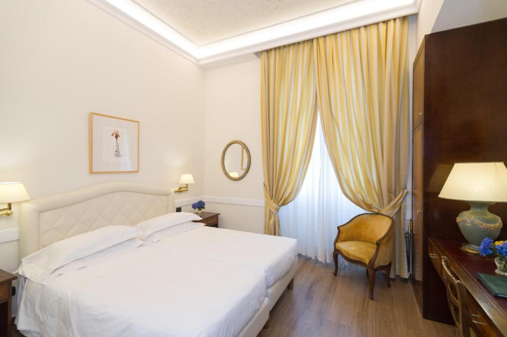 Двухместный (Двухместный номер с 1 кроватью или 2 отдельными кроватями) отеля Hotel Kraft, Флоренция