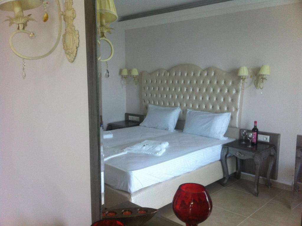 Двухместный (Двухместный номер Гранд Делюкс с 1 кроватью или 2 отдельными кроватями и видом на море) отеля Palatino Hotel, Парга