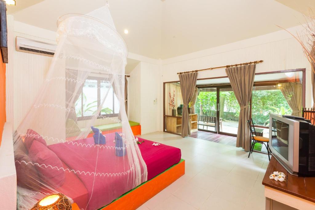 Номер (Коттедж Делюкс) курортного отеля Da Kanda Villa Beach Resort, Тонг Сала
