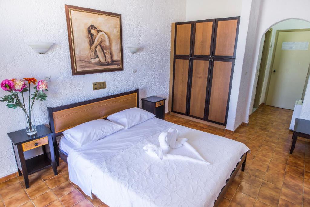 Двухместный (Двухместный номер с 1 кроватью или 2 отдельными кроватями и видом на море) отеля Creta Residence, Платанес