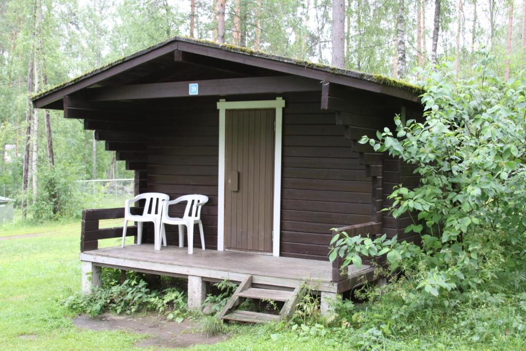 Номер (Коттедж с общей ванной комнатой), Huhtiniemi Camping