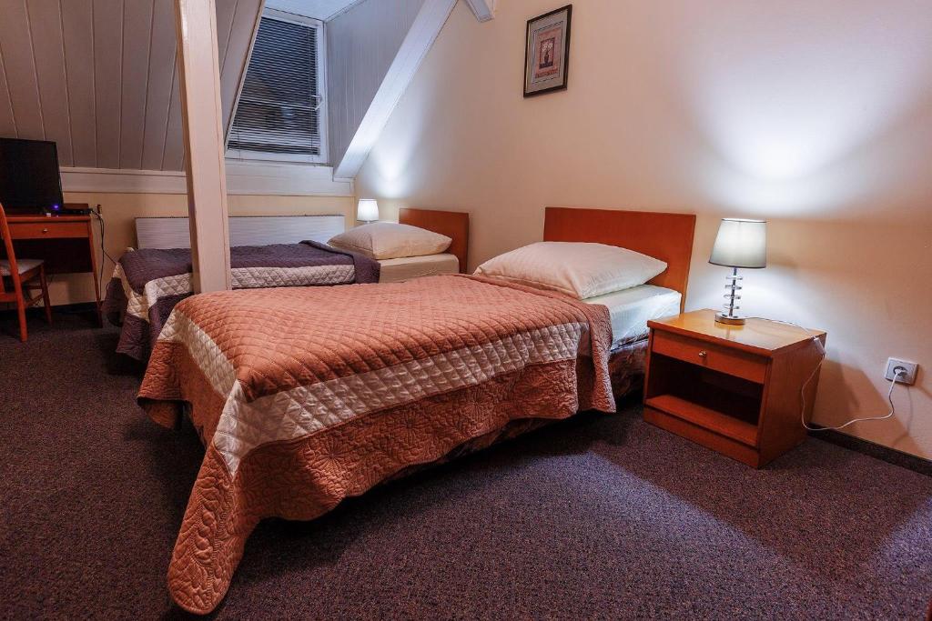 Двухместный (Двухместный номер с 1 кроватью или 2 отдельными кроватями) отеля Hotel Dana, Бытув