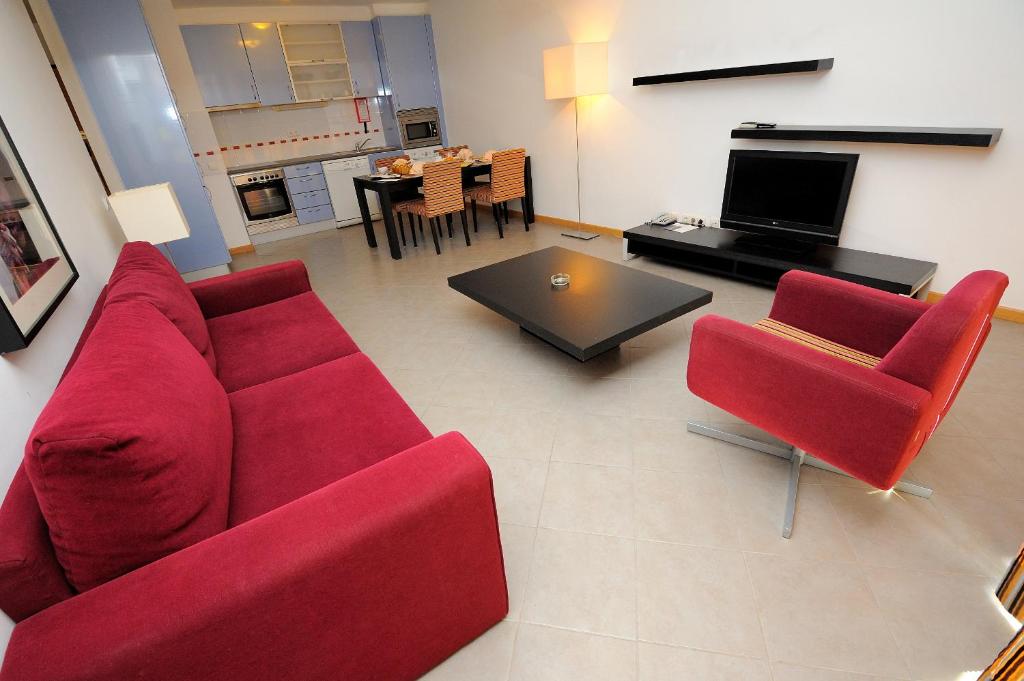 Апартаменты (Апартаменты с 1 спальней и балконом) апарт-отеля Oceano Atlantico Apartamentos Turisticos, Портиман