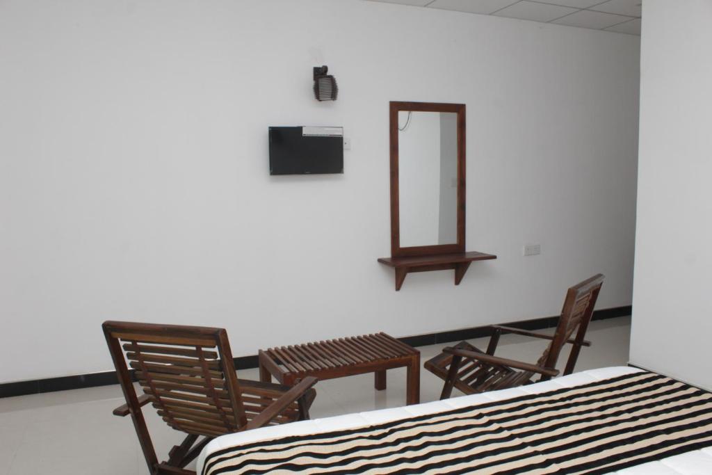 Двухместный (Двухместный номер Делюкс с 1 кроватью) отеля Sigiriya Ranasinghe Nature Villa, Сигирия