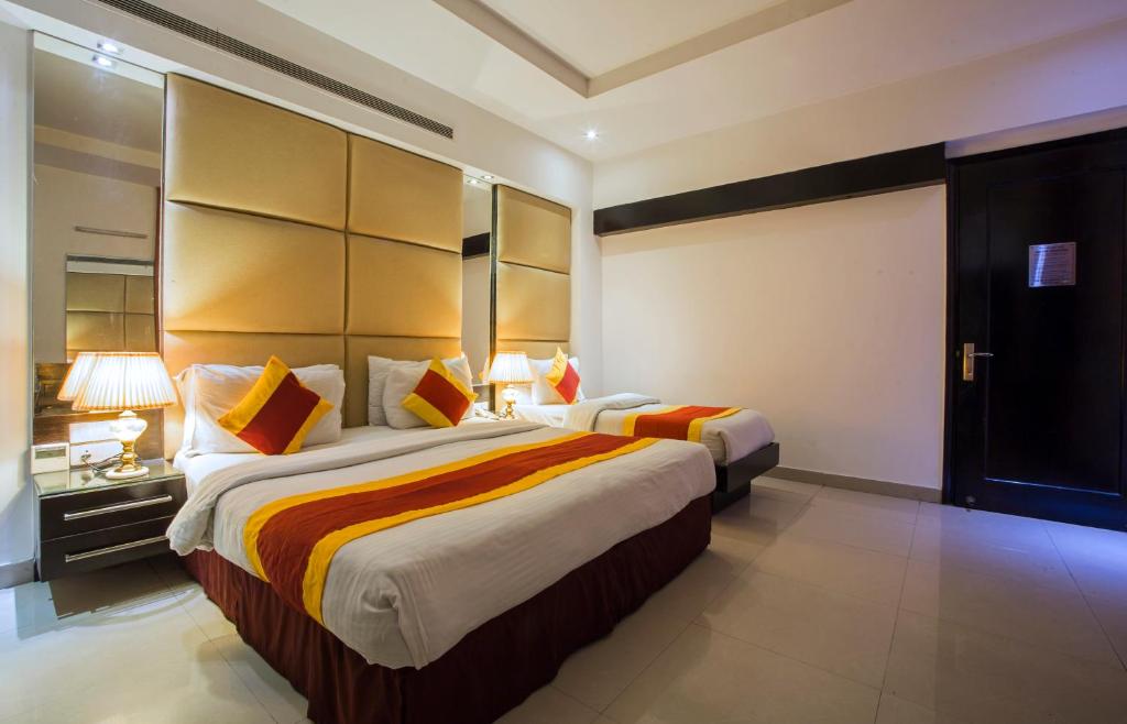 Трехместный (Трехместный номер) отеля Hotel Krishna, Нью-Дели