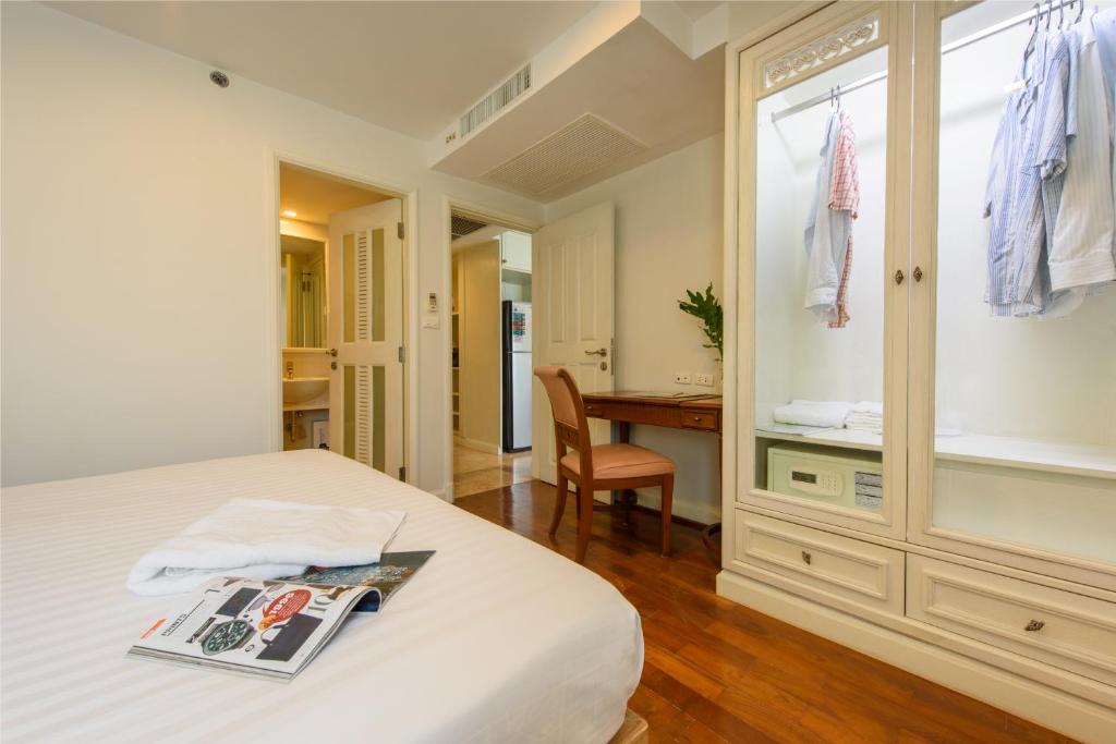 Апартаменты (Семейный люкс с 1 спальней (для 4 взрослых)), Sabai Sathorn Service Apartment