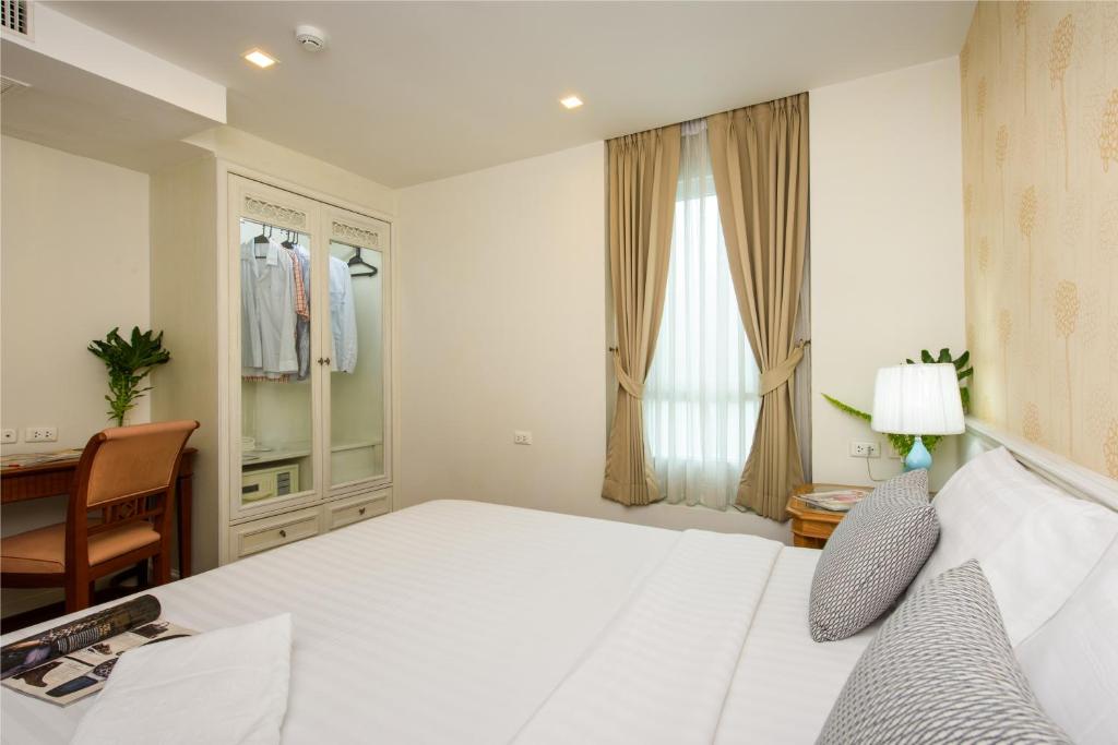 Апартаменты (Семейный люкс с 1 спальней (для 4 взрослых)), Sabai Sathorn Service Apartment