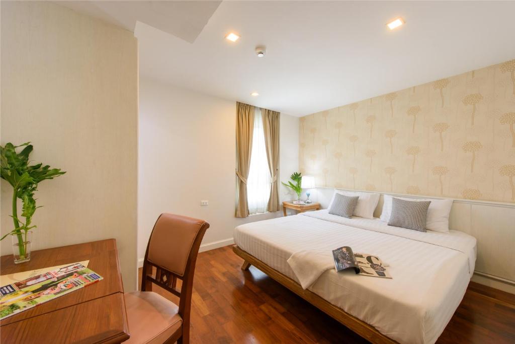 Апартаменты (Семейный люкс с 1 спальней (для 4 взрослых)), Sabai Sathorn Service Apartment