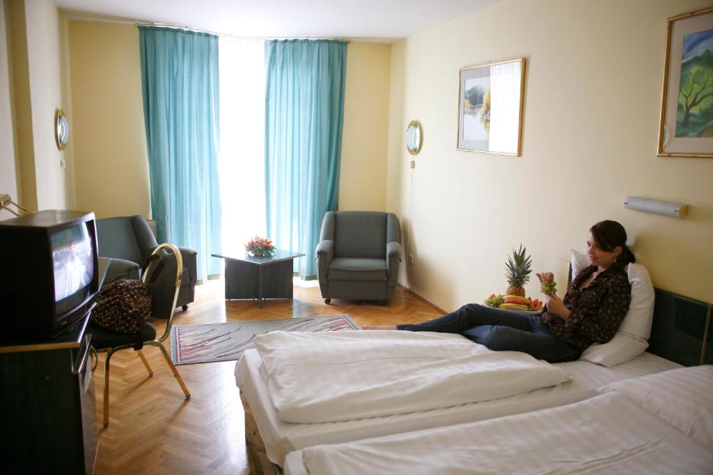 Двухместный (Двухместный номер с 1 кроватью или 2 отдельными кроватями) отеля Hotel Bara, Будапешт