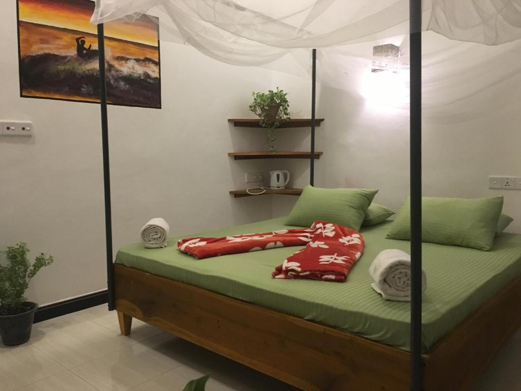 Двухместный (Двухместный номер Делюкс с 1 кроватью) гостевого дома Garden Cottage Arugambay, Аругам