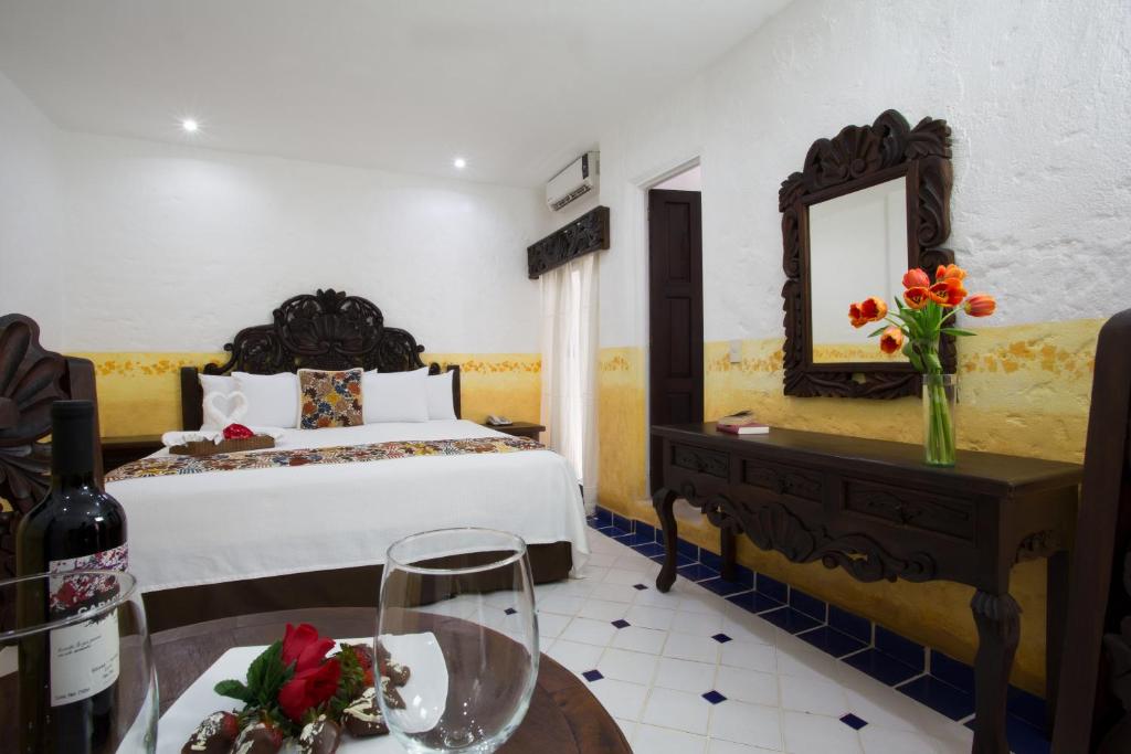 Двухместный (Номер с кроватью размера «king-size») отеля Casa Doña Susana, Пуэрто-Вальярта