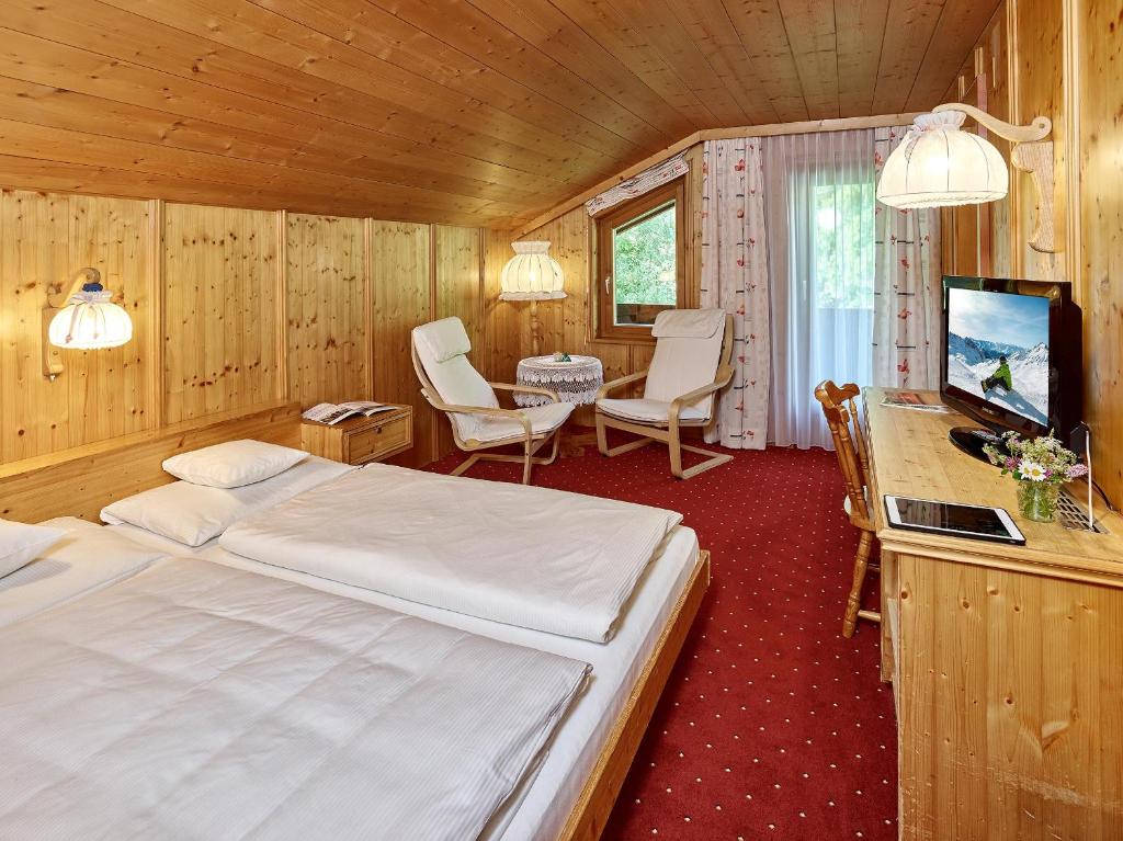 Двухместный (Двухместный номер с 1 кроватью) отеля Hotel Monika, Партенен