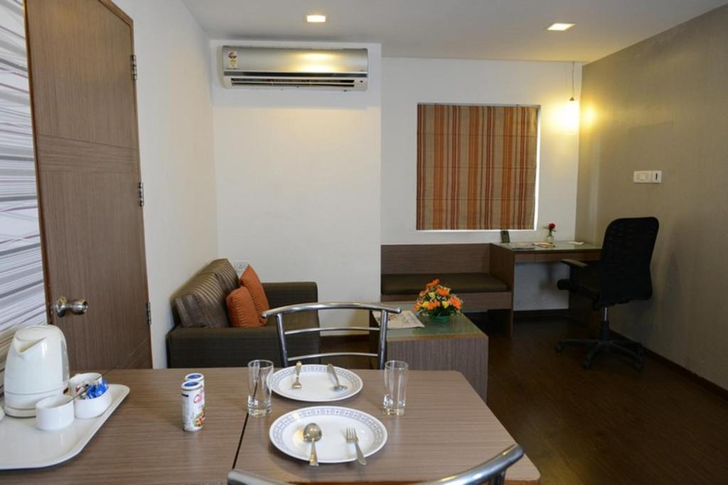 Апартаменты (Апартаменты-студио), The Lotus Apartment Hotel, Venkatraman Street