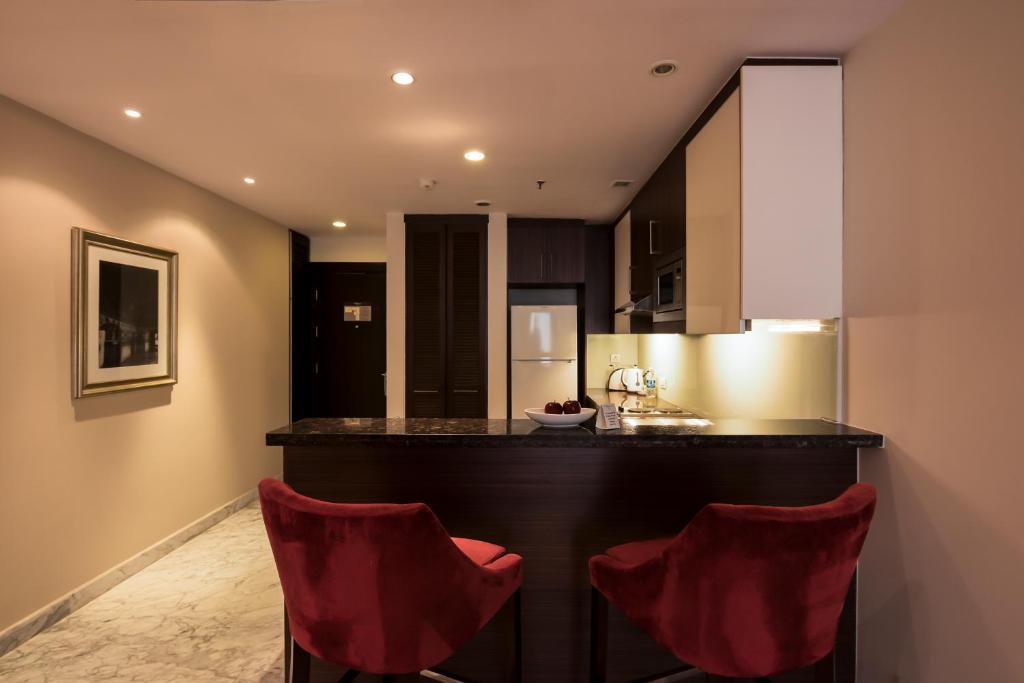 Студио (Studio Superior Apartment with kitchenette), Oakwood Premier Prestige-UB City