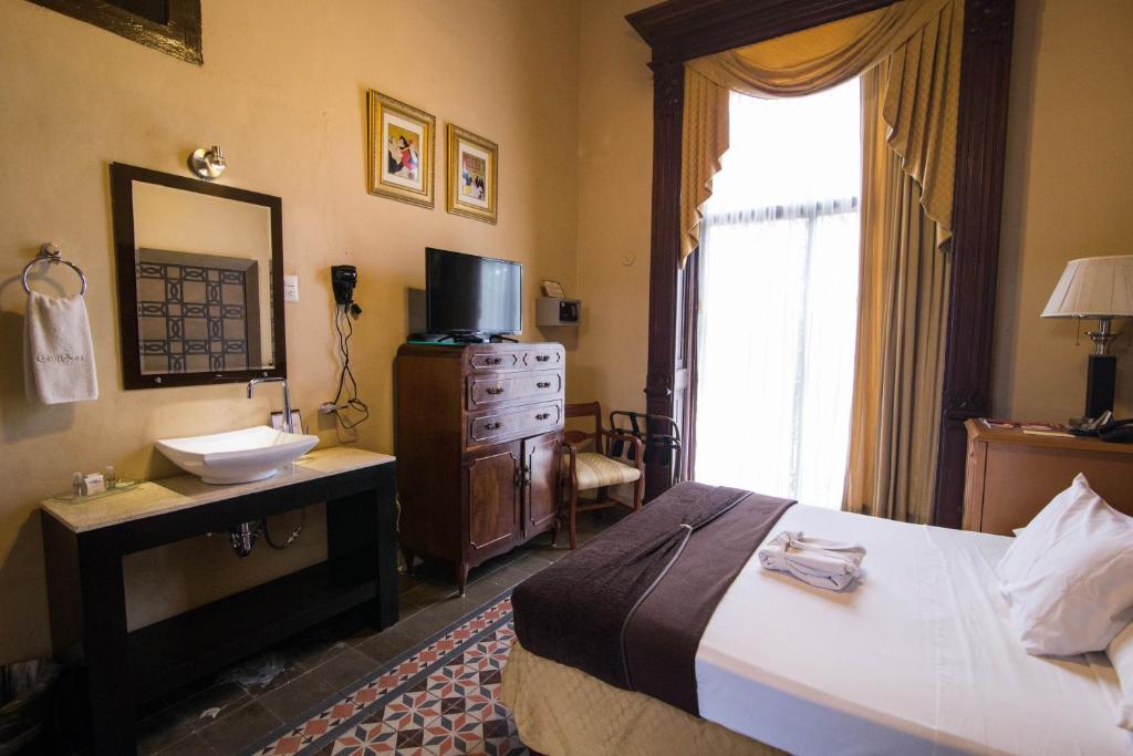 Двухместный (Двухместный номер с 1 кроватью) отеля El Gran Hotel, Мерида