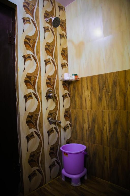 Двухместный (Двухместный номер Делюкс с 1 кроватью (для 2 взрослых и 1 ребенка)) отеля Nahar Singh Haveli, Джайпур