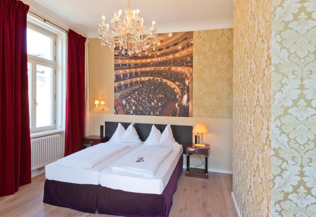 Двухместный (Двухместный номер Делюкс с 1 кроватью) отеля Hotel Beethoven Wien, Вена