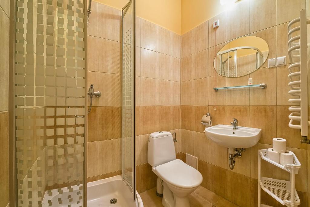 Одноместный (Одноместный номер с ванной комнатой) курортного отеля Nowy Dom Zdrojowy, Крыница