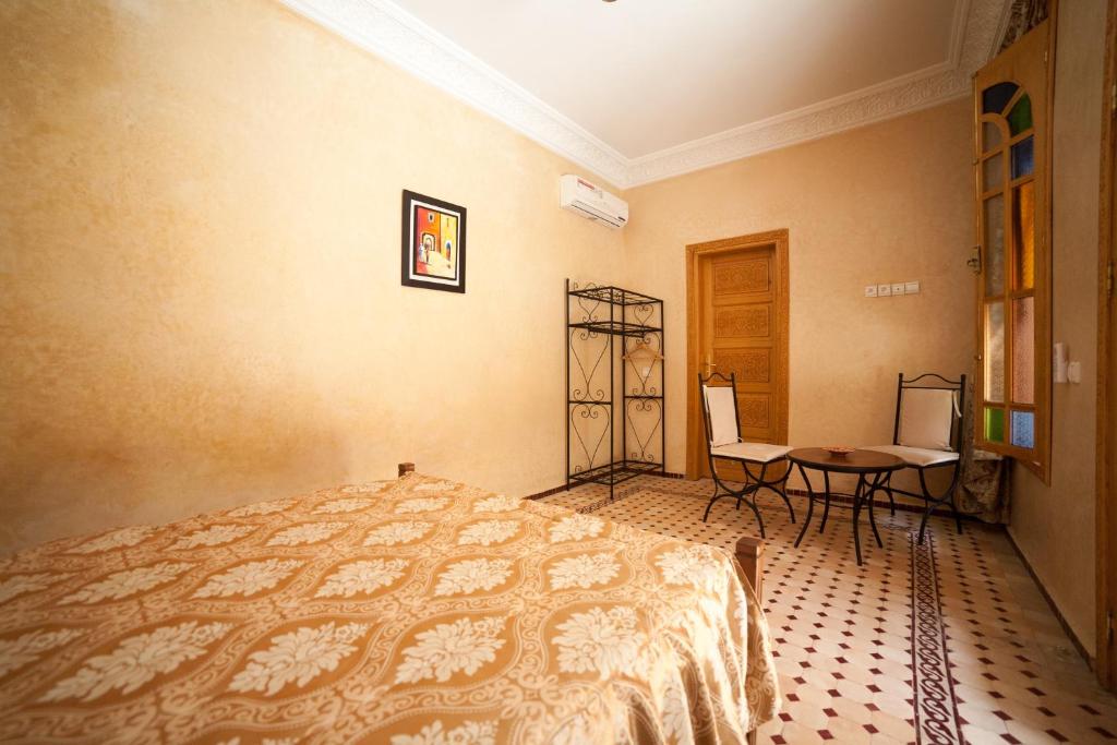 Двухместный (Двухместный номер с 1 кроватью и собственной ванной комнатой) отеля Riad Dar Saidi, Рабат