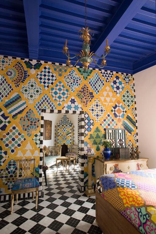 Сьюит (Люкс, вид на море) гостевого дома Salut Maroc!, Эс-Сувейра
