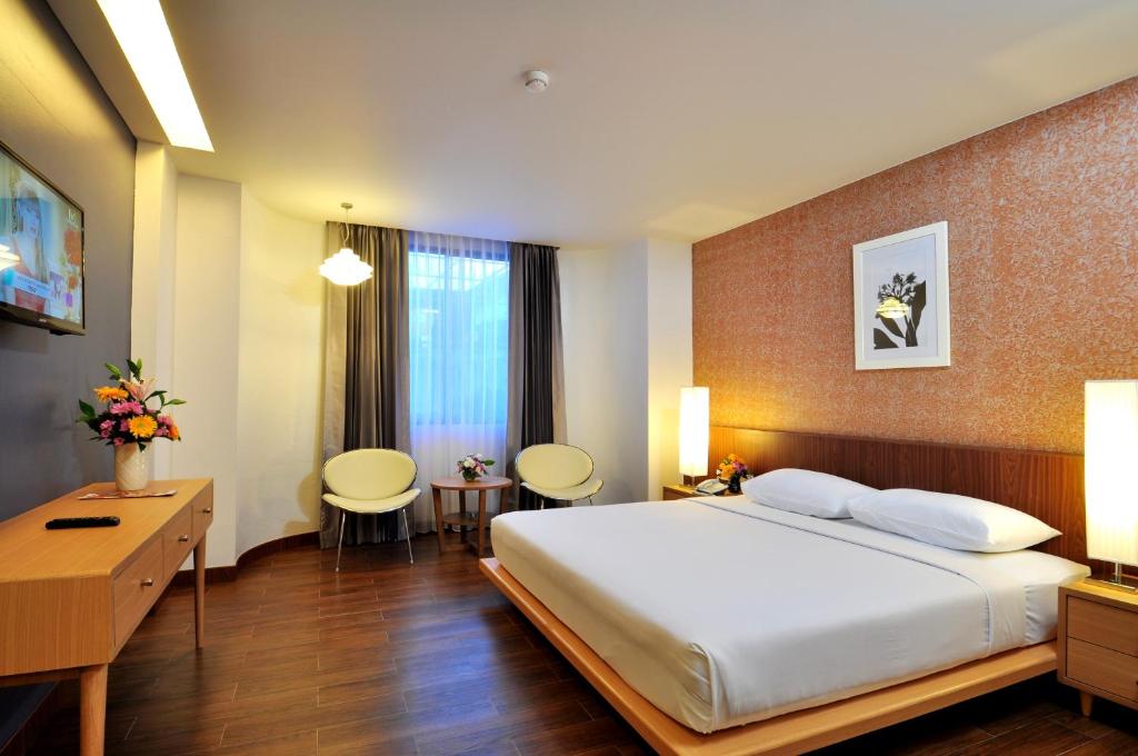 Двухместный (Улучшенный двухместный номер с 1 кроватью или 2 отдельными кроватями) отеля Flipper Lodge, Паттайя