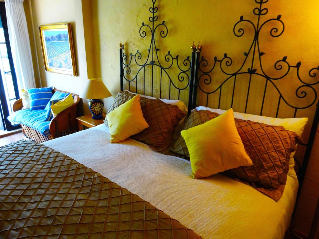 Двухместный (Стандартный двухместный номер с 1 кроватью и вентилятором) отеля Casa Calderoni, Сан-Мигель-де-Альенде