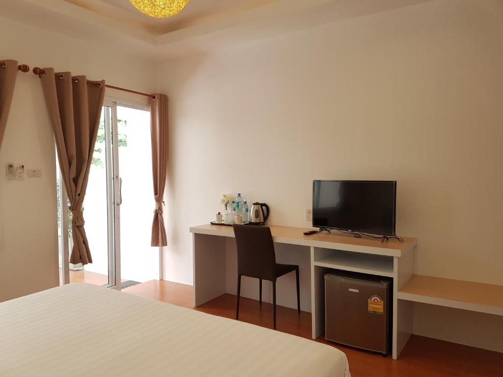 Двухместный (Двухместный номер Делюкс с 1 кроватью и балконом, вид на море) курортного отеля Nice Sea Resort, Пханган