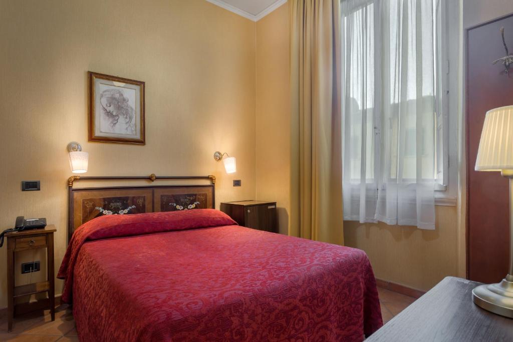 Двухместный (Двухместный номер с 1 кроватью (для 1 взрослого)) отеля Hotel Kursaal & Ausonia, Флоренция