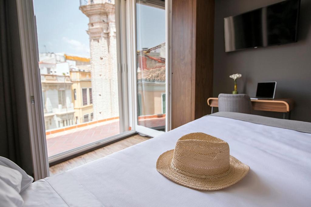 Двухместный (Двухместный номер с 1 кроватью или 2 отдельными кроватями и балконом) отеля Malaga Premium Hotel, Малага
