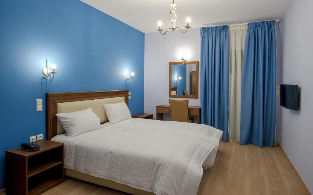 Двухместный (Стандартный двухместный номер с 1 кроватью или 2 отдельными кроватями) отеля Hotel Anna, Янина