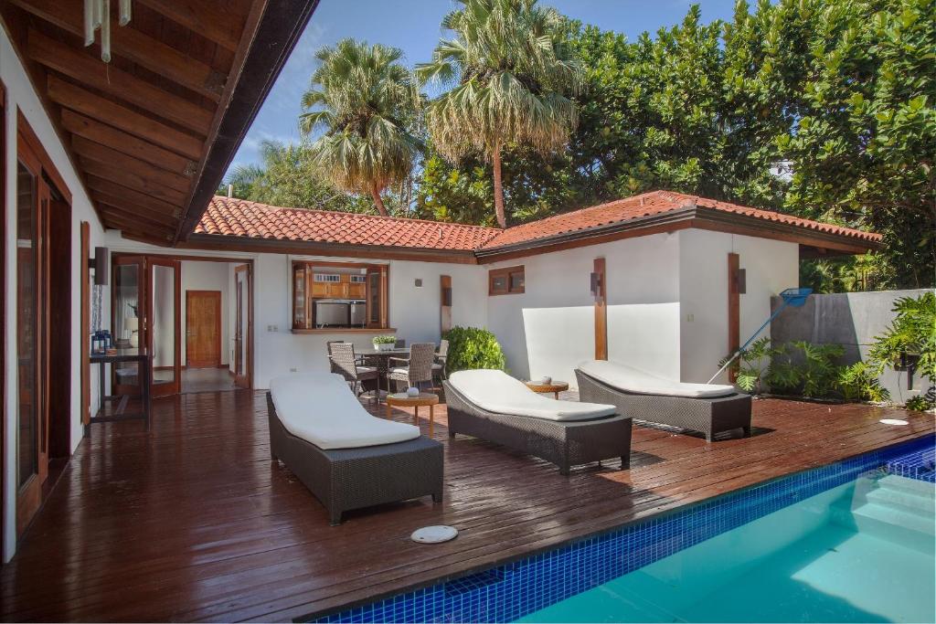 Вилла (Вилла с 4 спальнями и видом на сад - Предоставляется гольф-карт) курортного отеля Casa de Campo Resort & Villas, Ла-Романа