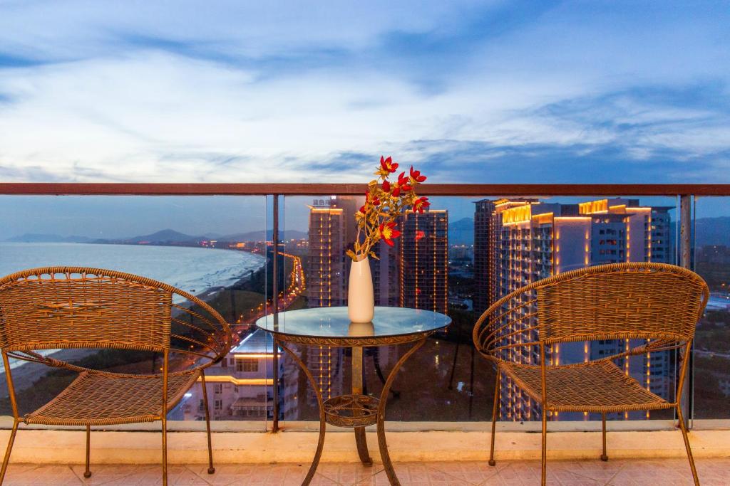 Апартаменты (Апартаменты с 1 спальней и видом на море), Sanya Yusi Huike Apartment