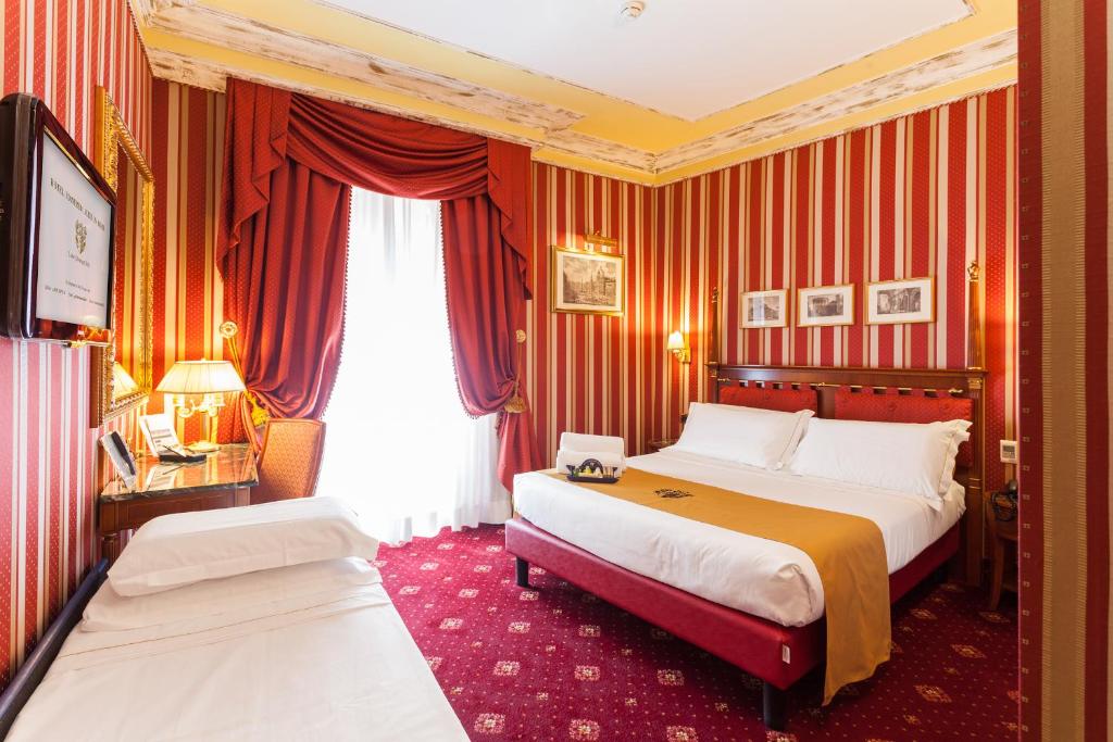 Трехместный (Трехместный номер Делюкс), Hotel Manfredi Suite In Rome