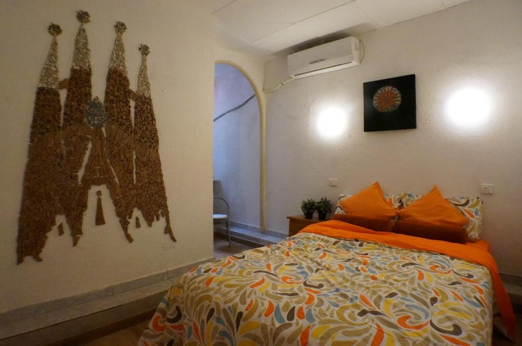 Двухместный (Двухместный номер с 1 кроватью и собственной ванной комнатой) гостевого дома Pension Casa De Barca, Барселона