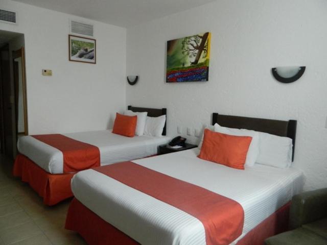 Двухместный (Стандартный двухместный номер с 1 кроватью) отеля Hotel Enriquez, Коацакоалькос