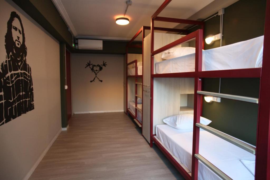 Номер (Кровать в общем номере для женщин с 4 кроватями) хостела Stay Hybrid Hostel, Салоники