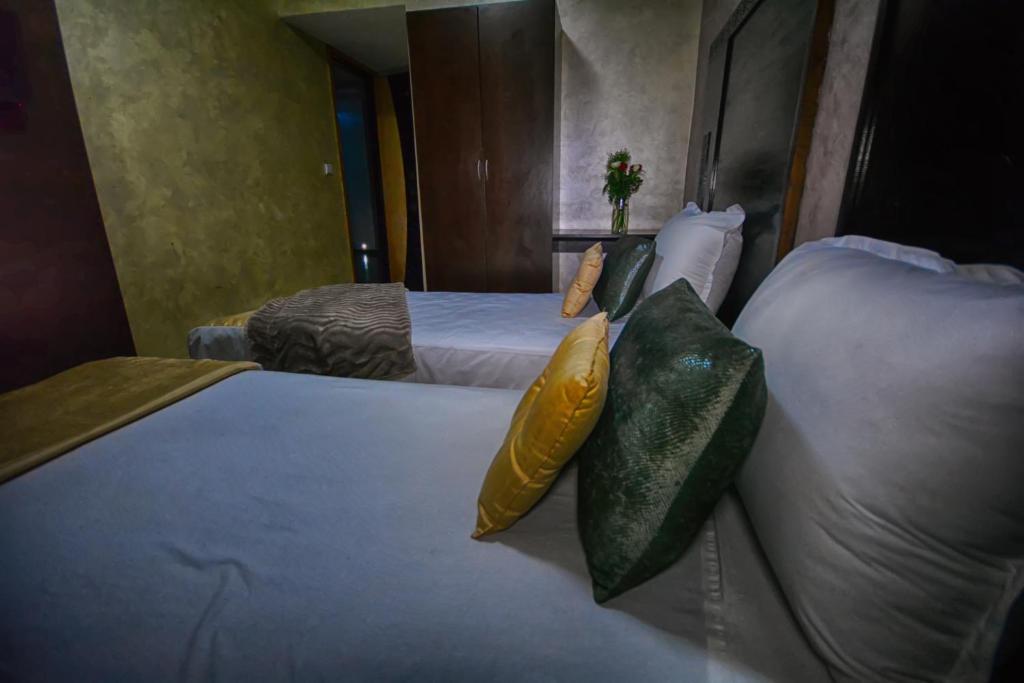 Двухместный (Двухместный номер с 2 отдельными кроватями) отеля Hotel Vents Des Iles, Эс-Сувейра