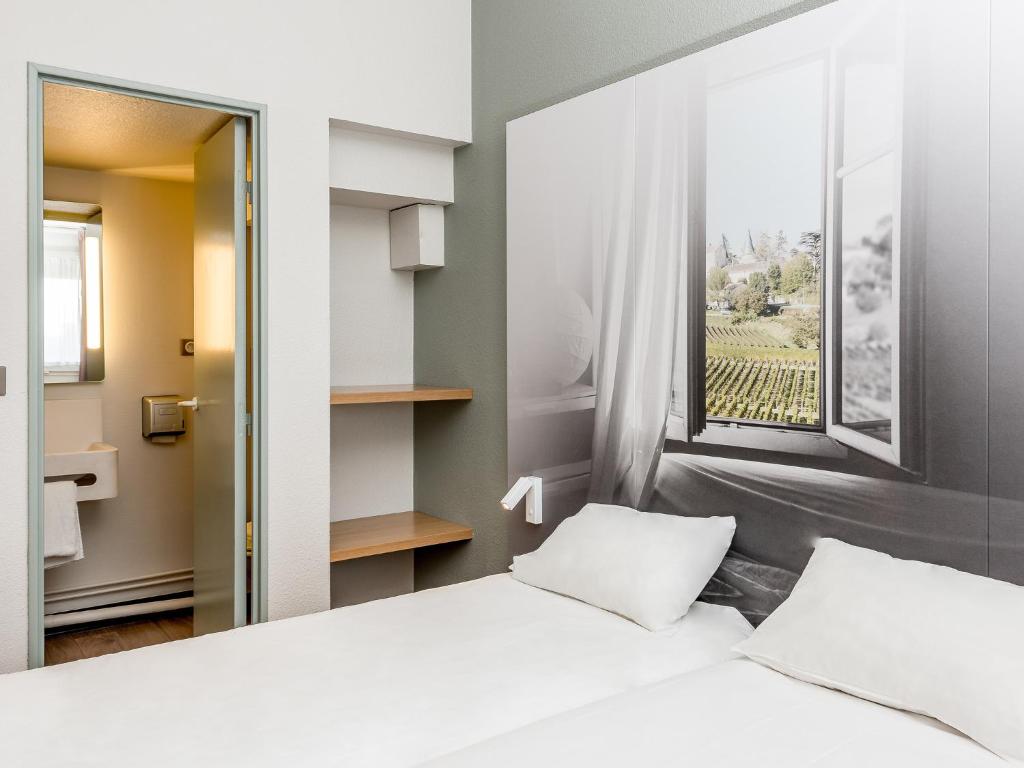 Двухместный (Двухместный номер с 2 отдельными кроватями) отеля B&B Hôtel Bordeaux Mérignac, Бордо