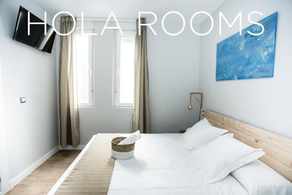 Двухместный (Двухместный номер с 1 кроватью с внутренней стороны) гостевого дома Hola Rooms, Мадрид