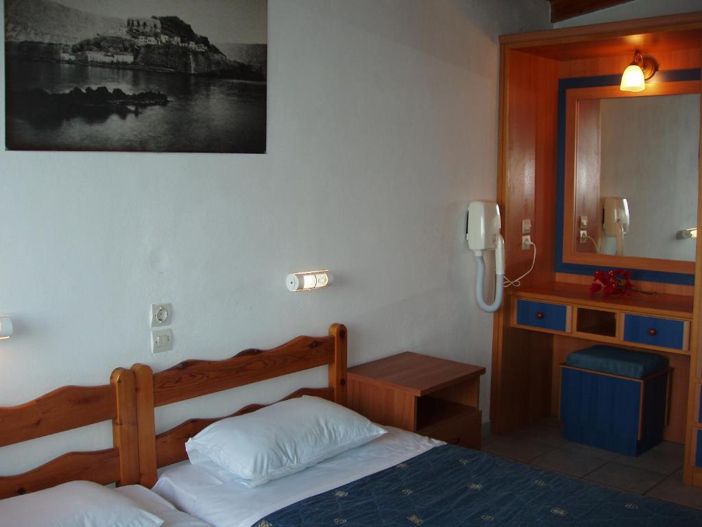 Апартаменты (Апартаменты с 2 спальнями и видом на море) апарт-отеля Kavos Bay Apartments Elounda, Элунда