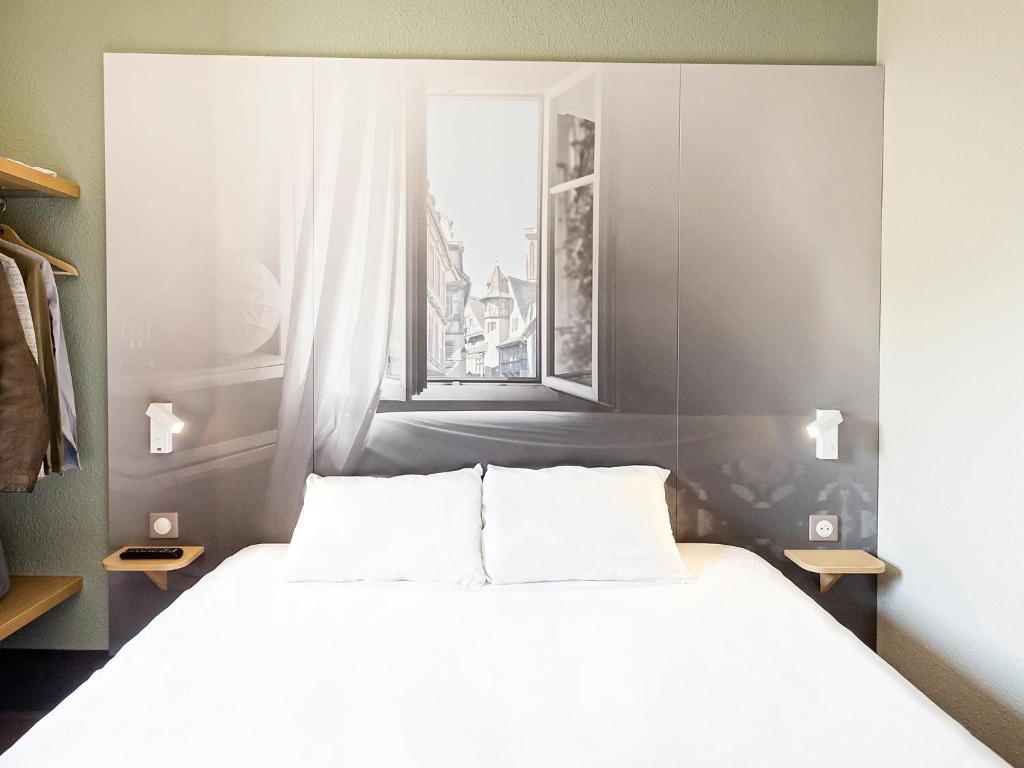 Двухместный (Двухместный номер с 1 кроватью - Подходит для гостей с ограниченными физическими возможностями) отеля B&B Hôtel Colmar, Кольмар