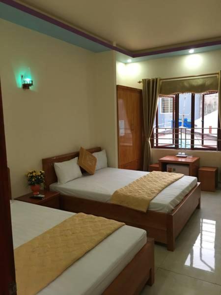Двухместный (Двухместный номер с 2 отдельными кроватями и видом на горы) отеля Trang Toan Hotel, Катба