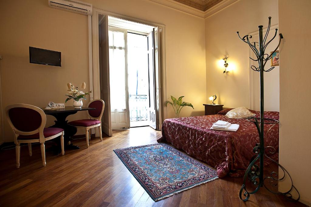 Двухместный (Двухместный номер с 1 кроватью или 2 отдельными кроватями) отеля B&B Alba, Катания