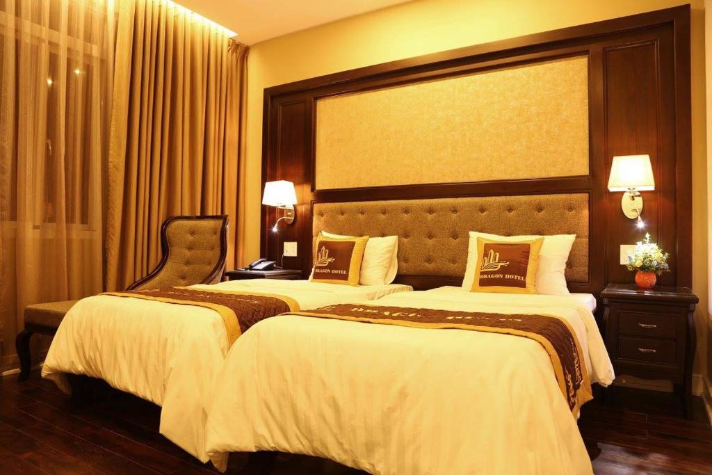 Двухместный (Двухместный номер с 2 отдельными кроватями) отеля Dragon Hotel Tuan Chau, Халонг
