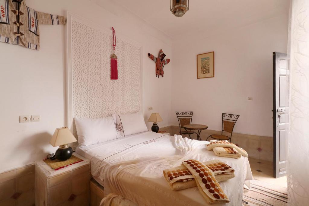 Двухместный (Стандартный двухместный номер с 1 кроватью) гостевого дома Riad Ivissa, Марракеш
