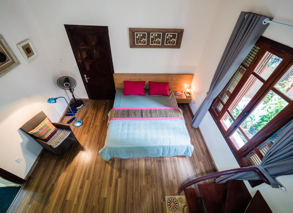 Двухместный (Двухместный номер с 1 кроватью и балконом), Hanoi Balcony Homestay