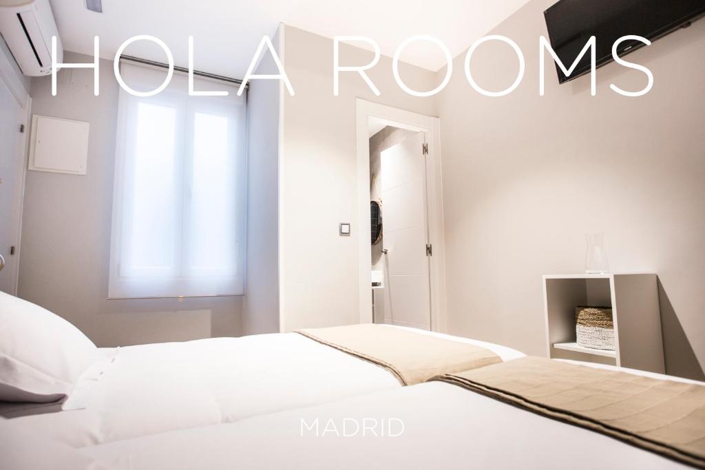 Двухместный (Внутренний двухместный номер с 2 отдельными кроватями) гостевого дома Hola Rooms, Мадрид