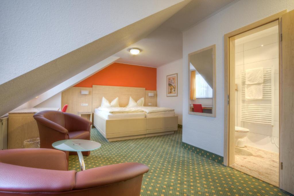 Двухместный (Двухместный номер с 1 кроватью) отеля Hotel Stolberg, Висбаден