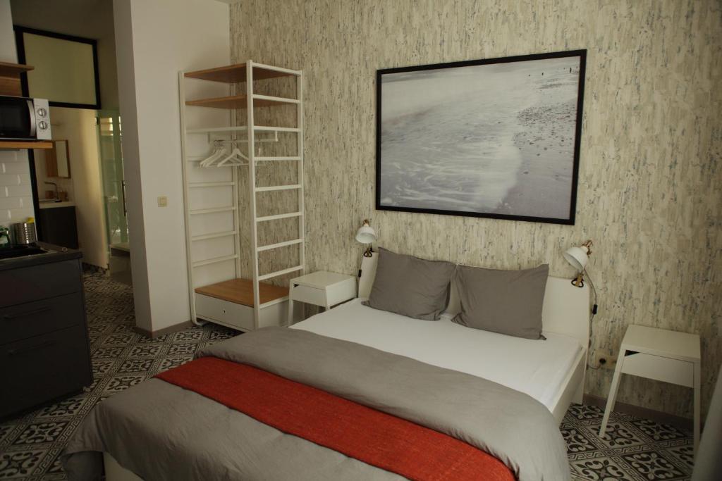 Двухместный (Двухместный номер с 1 кроватью и террасой) отеля B&B Allegra Nova, Гент